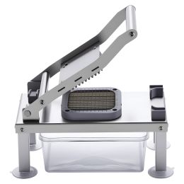 Vegetable Chopper Mandoline Slicer, All-in-1 Food Veggie Cutter with 9 Stainless Steel Blades, Cheese Grater Onion Potato Dicer with Container