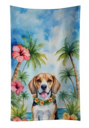 Beagle Luau Kitchen Towel Dish Cloths Guest Hand Towel Decorative Bathroom Towel for Face,Tea, Dishcloth, Kitchen and Bath