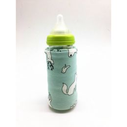 USB Milk Water Warmer Travel Stroller Insulated Bag Portable Baby Nursing Bottle Heater Cover Baby Food Warmer Bottle Warmer (Option: Polar bear)