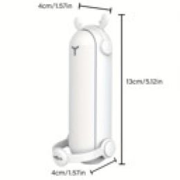 Portable Folding Handheld Fan USB Multifunctional Charging Treasure Flashlight 3-in-1 Mini Fan Random Color (Option: W13532882)