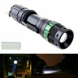 Super-Bright 90000LM LED Searchlight Handheld Spotlight Flashlight Rechargeable (Option: W11909218)