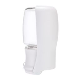 Dog Portable Water Bottle Foldable Pet Water Dispenser Pet Products (Option: White-350ml)