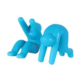 2pcs Pot Lid Lifter; Pot Lid Holder That Keeps Pot From Boiling Over; Kitchen Tools Lid Stand Heat Resistant Holder Keep The Lid Open; Great Cook (Color: Blue)